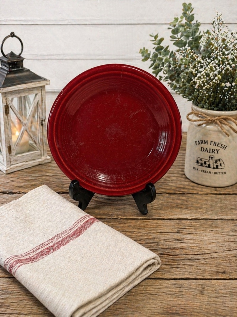 Fiestaware Cinnabar Salad Plate